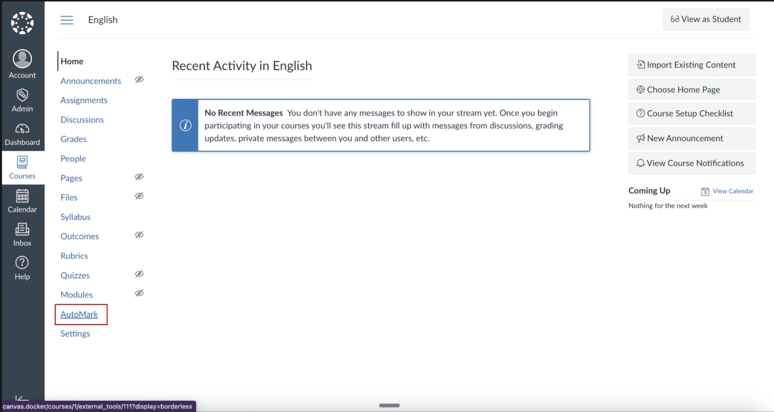 App installed confirmation